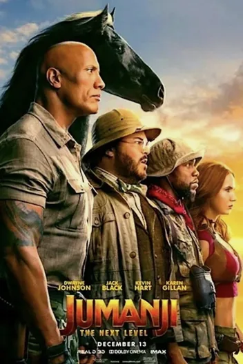 Jumanji: The Next Level artwork